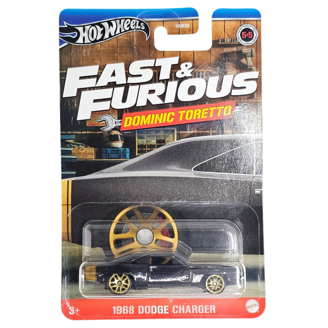 Hot Wheels - 1968 Dodge Charger - 2024 Dominic Toretto Fast &amp; Furious Series - Top CollectiblesDiecastHot Wheels