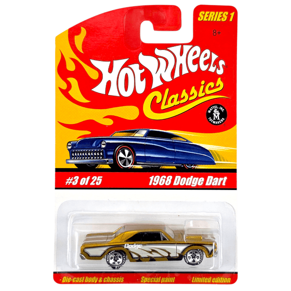 Hot Wheels - 1968 Dodge Dart - 2005 Classics Series 1 - Top CollectiblesDiecastHot Wheels