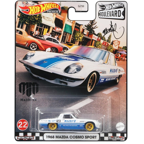 Hot Wheels - 1968 Mazda Cosmo Sport - 2021 Hot Wheels Boulevard Series - Top CollectiblesDiecastHot Wheels