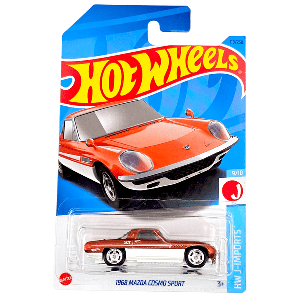 Hot Wheels - 1968 Mazda Cosmo Sport - 2023 *Super Treasure Hunt* - Top CollectiblesDiecastHot Wheels
