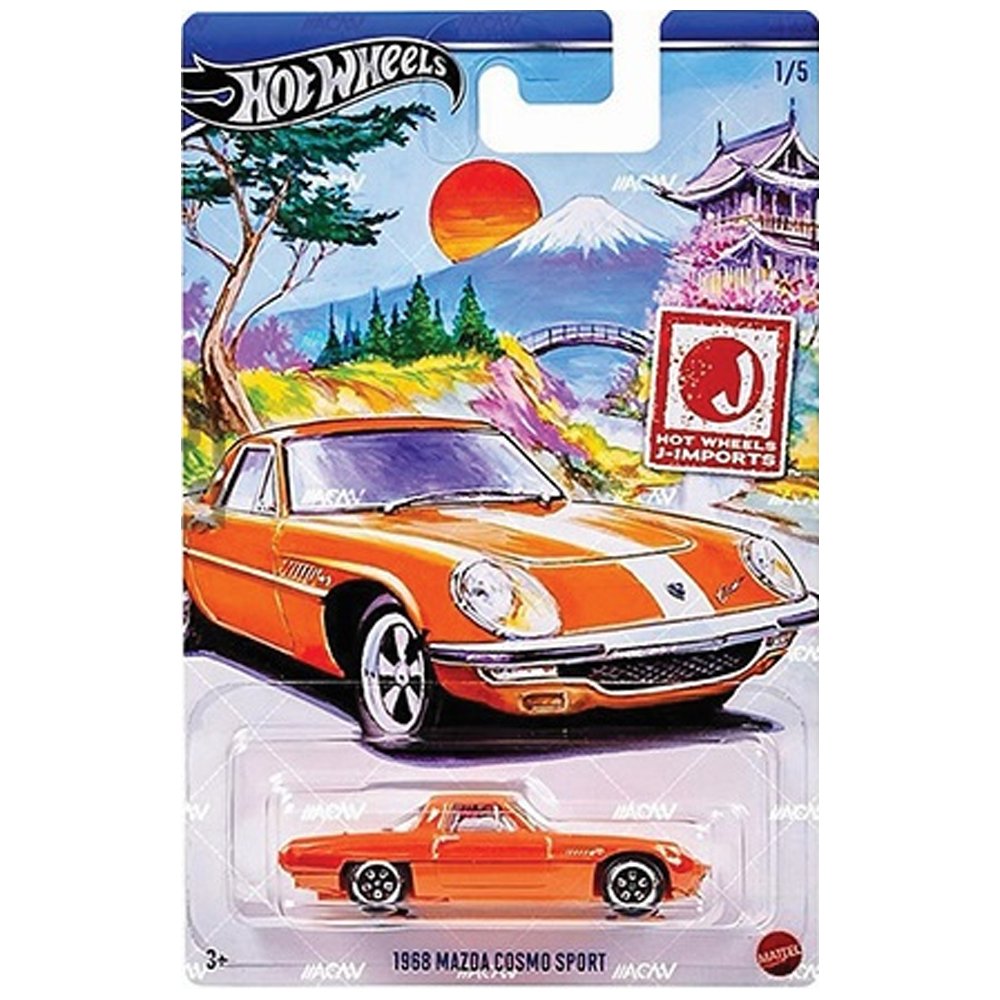 Hot Wheels - 1968 Mazda Cosmo Sport - 2024 J - Imports Series - Top CollectiblesDiecastHot Wheels