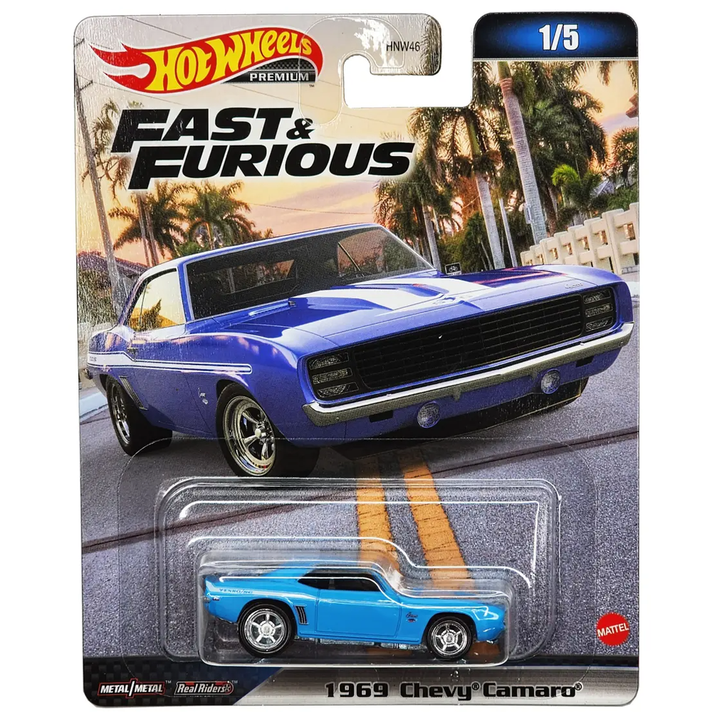 Hot Wheels - 1969 Chevy Camaro - 2023 Fast &amp; Furious Series - Top CollectiblesDiecastHot Wheels