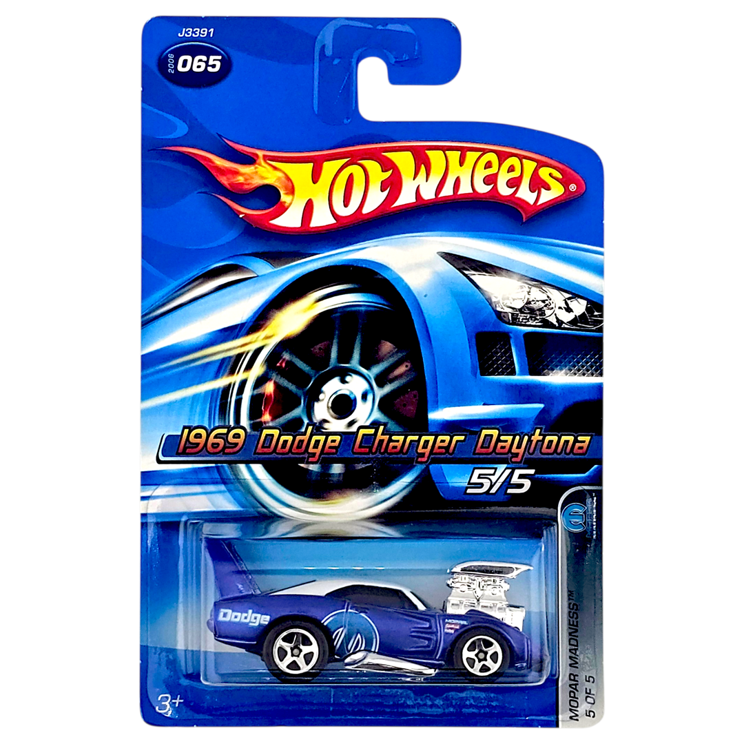 Hot Wheels - 1969 Dodge Charger Daytona - 2006 - Top CollectiblesDiecastHot Wheels