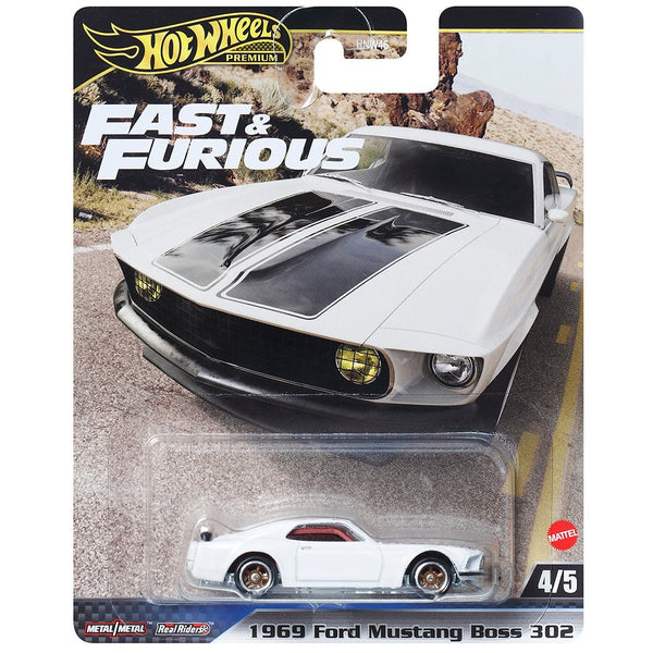 Hot Wheels - 1969 Ford Mustang Boss 302 - 2024 Fast & Furious Series - Top CollectiblesDiecastHot Wheels