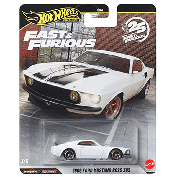 Hot Wheels - 1969 Ford Mustang Boss 302 - 2026 Fast & Furious 25th Anniversary Series - Top CollectiblesDiecastHot Wheels