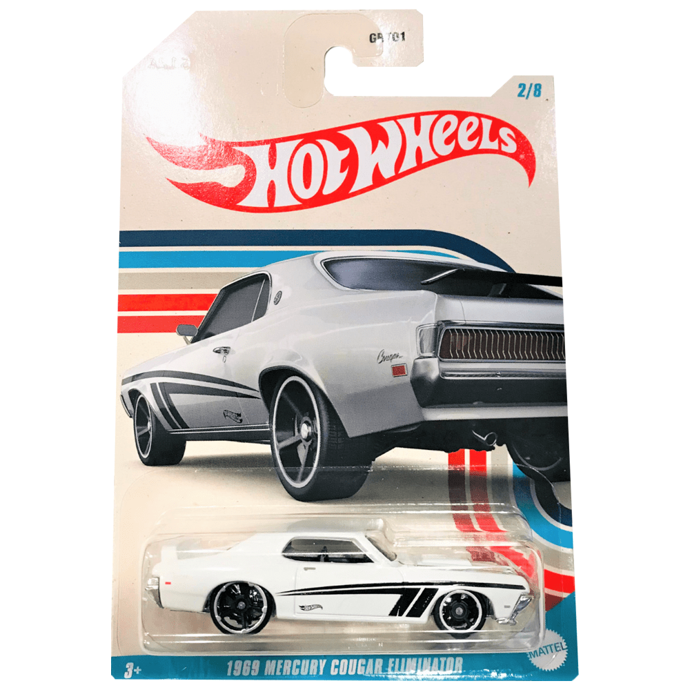 Hot Wheels - 1969 Mercury Cougar Eliminator - 2023 American Steel Series - Top CollectiblesDiecastHot Wheels