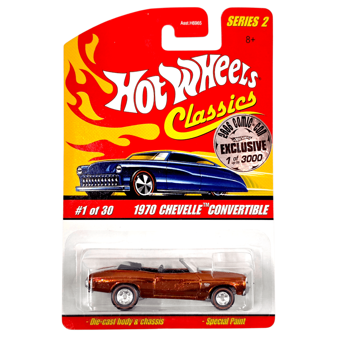 Hot Wheels - 1970 Chevelle Convertible - 2006 Classics Series 2 *Comic - Con Exclusive* - Top CollectiblesDiecastHot Wheels