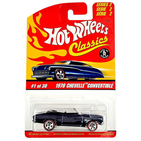 Hot Wheels - 1970 Chevelle Convertible - 2006 Classics Series 2 - Top CollectiblesDiecastHot Wheels
