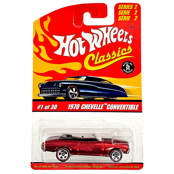Hot Wheels - 1970 Chevelle Convertible - 2006 Classics Series 2 - Top CollectiblesDiecastHot Wheels