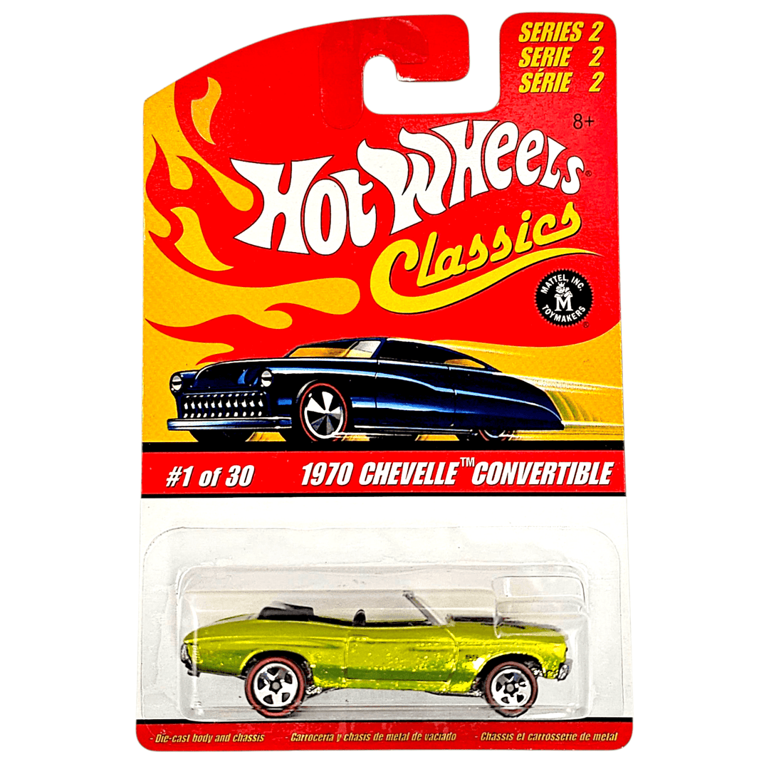 Hot Wheels - 1970 Chevelle Convertible - 2006 Classics Series 2 - Top CollectiblesDiecastHot Wheels