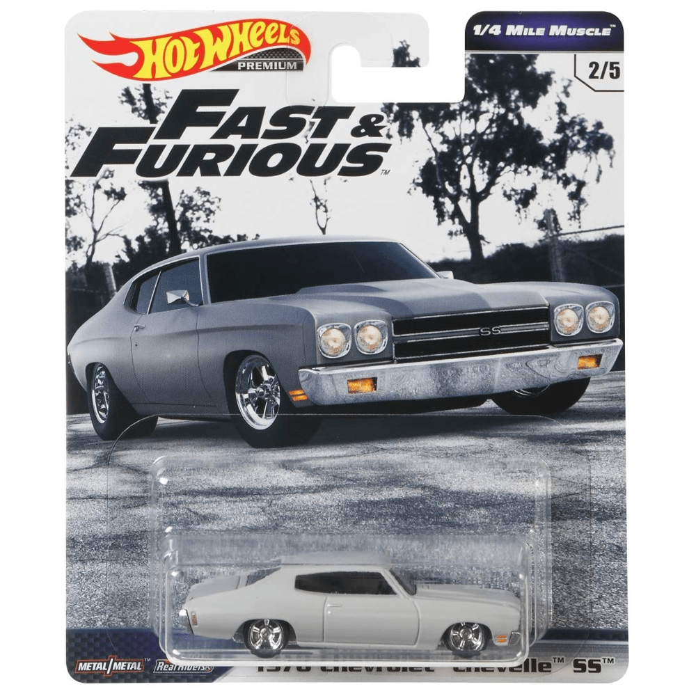 Hot Wheels - 1970 Chevrolet Chevelle SS - 2019 F&F 1/4 Mile Muscle Series - Top CollectiblesDiecastHot Wheels