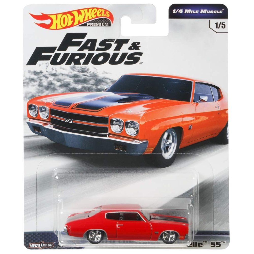 Hot Wheels - 1970 Chevrolet Chevelle SS - 2019 F&amp;F 1/4 Mile Muscle Series - Top CollectiblesDiecastHot Wheels