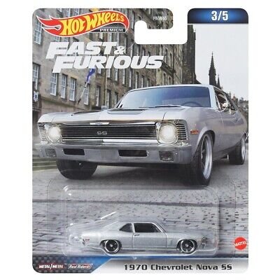 Hot Wheels - 1970 Chevy Nova SS - 2023 Fast &amp; Furious Series - Top CollectiblesDiecastHot Wheels