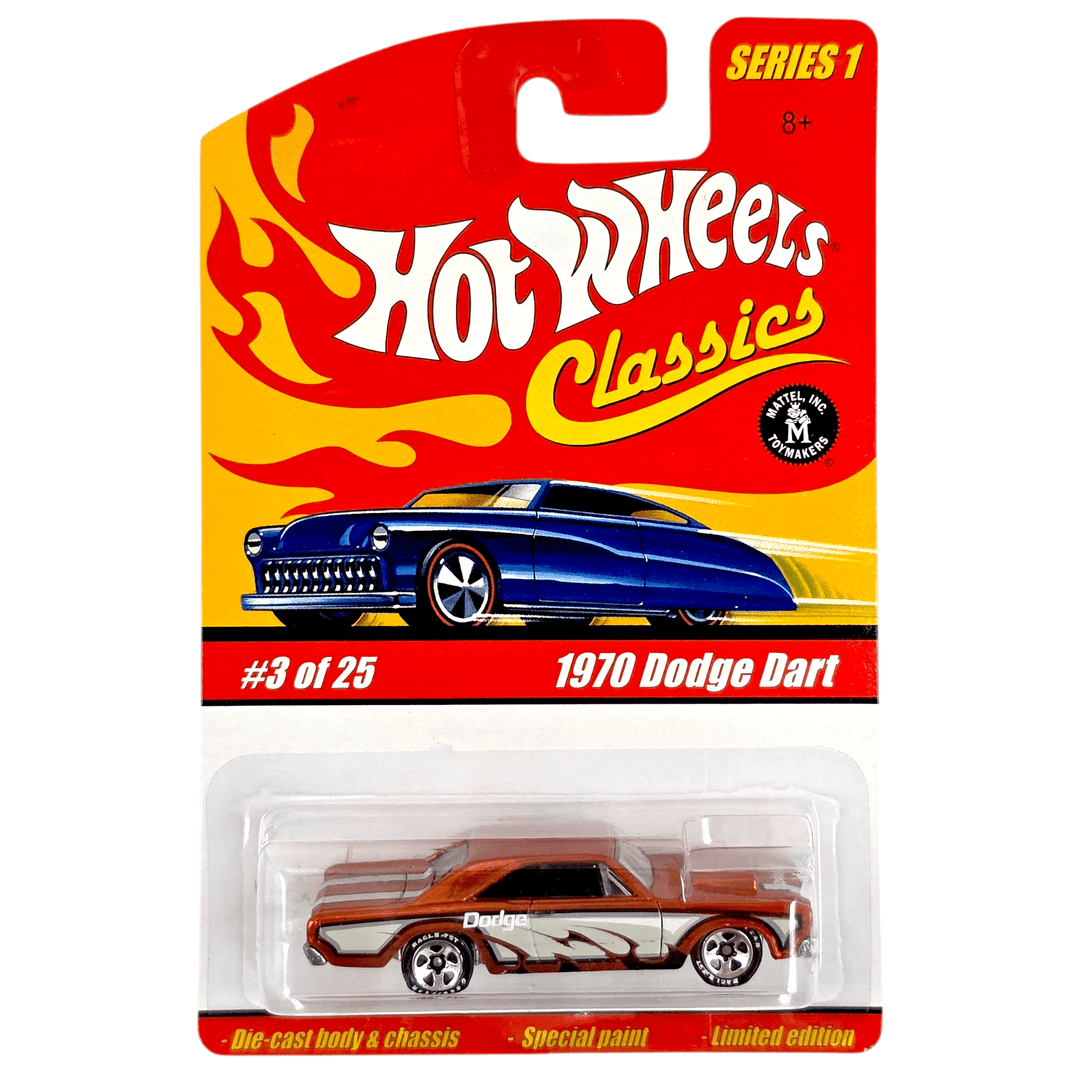 Hot Wheels - 1970 Dodge Dart - 2005 Classics Series 1 - Top CollectiblesDiecastHot Wheels