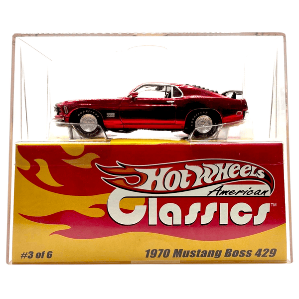 Hot Wheels - 1970 Ford Mustang Boss 429 - 2004 American Classics Series *1/43 Scale* - Top CollectiblesDiecastHot Wheels