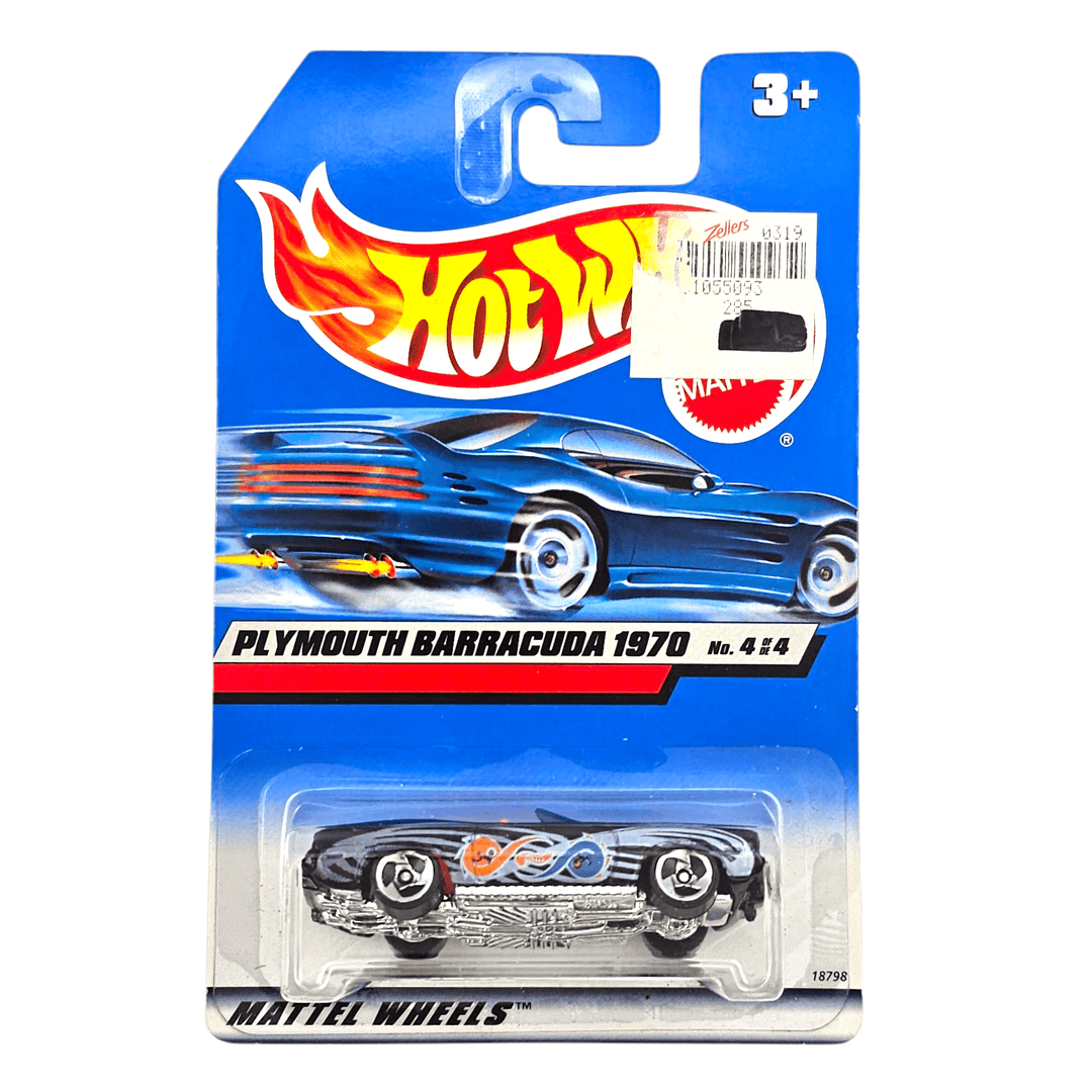 Hot Wheels - 1970 Plymouth Barracuda - 1998 *Var Tampo* - Top CollectiblesDiecastHot Wheels