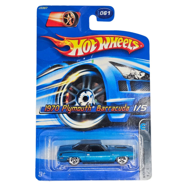 Hot Wheels - 1970 Plymouth Barracuda - 2006 - Top CollectiblesDiecastHot Wheels