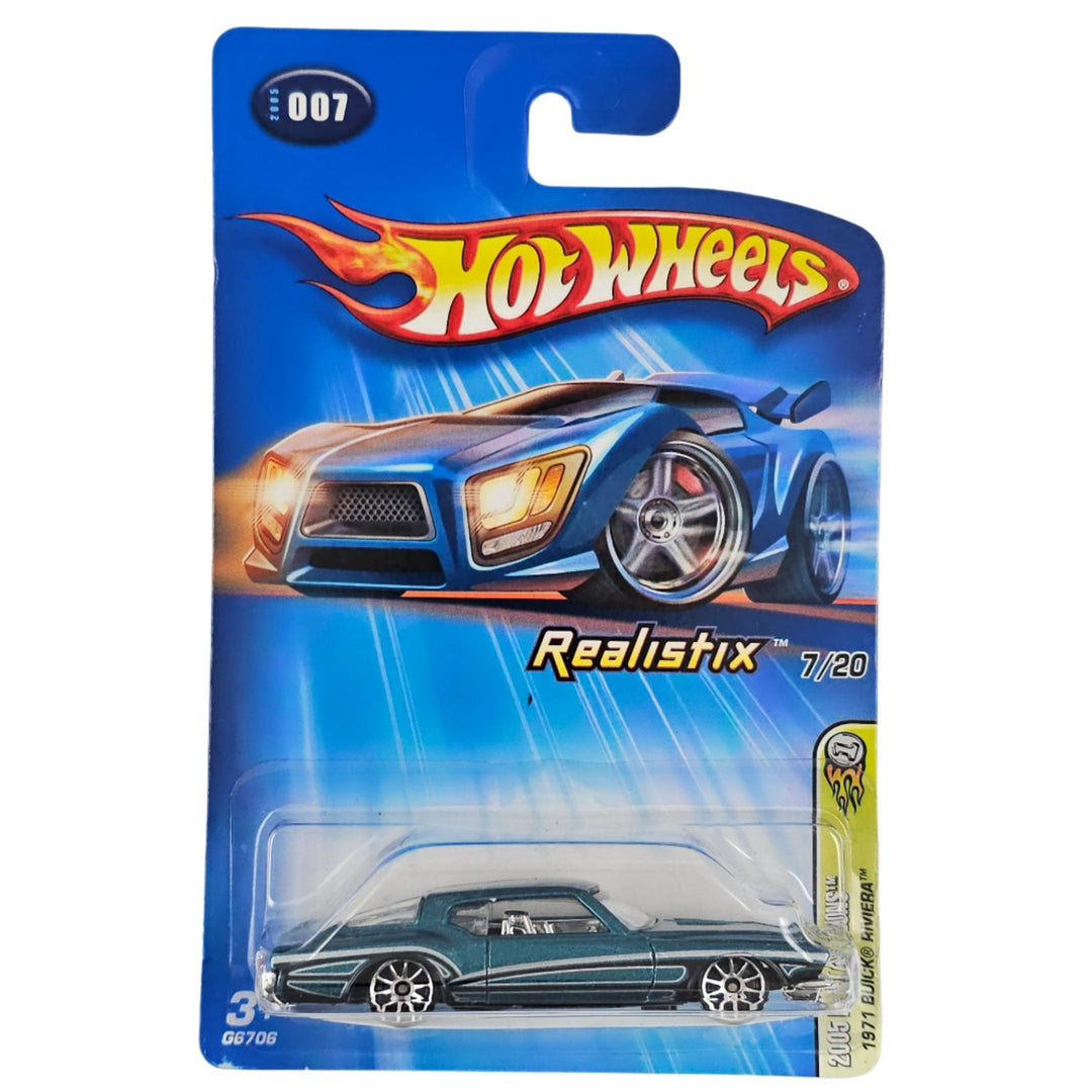 Hot Wheels - 1971 Buick Riviera - 2005 - Top CollectiblesDiecastHot Wheels