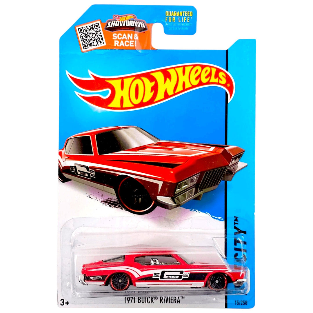 Hot Wheels - 1971 Buick Riviera - 2015 - Top CollectiblesDiecastHot Wheels