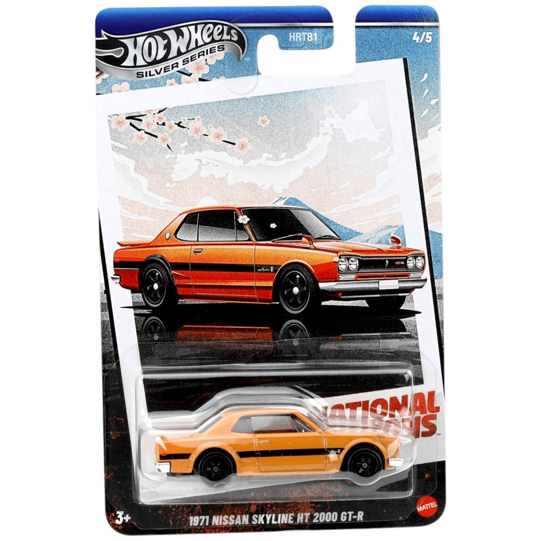 Hot Wheels - 1971 Nissan Skyline HT 2000 GT-R - 2025 National Icons Series