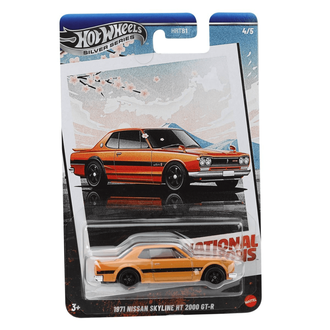 Hot Wheels - 1971 Nissan Skyline HT 2000 GT - R - 2025 National Icons Series - Top CollectiblesDiecastHot Wheels