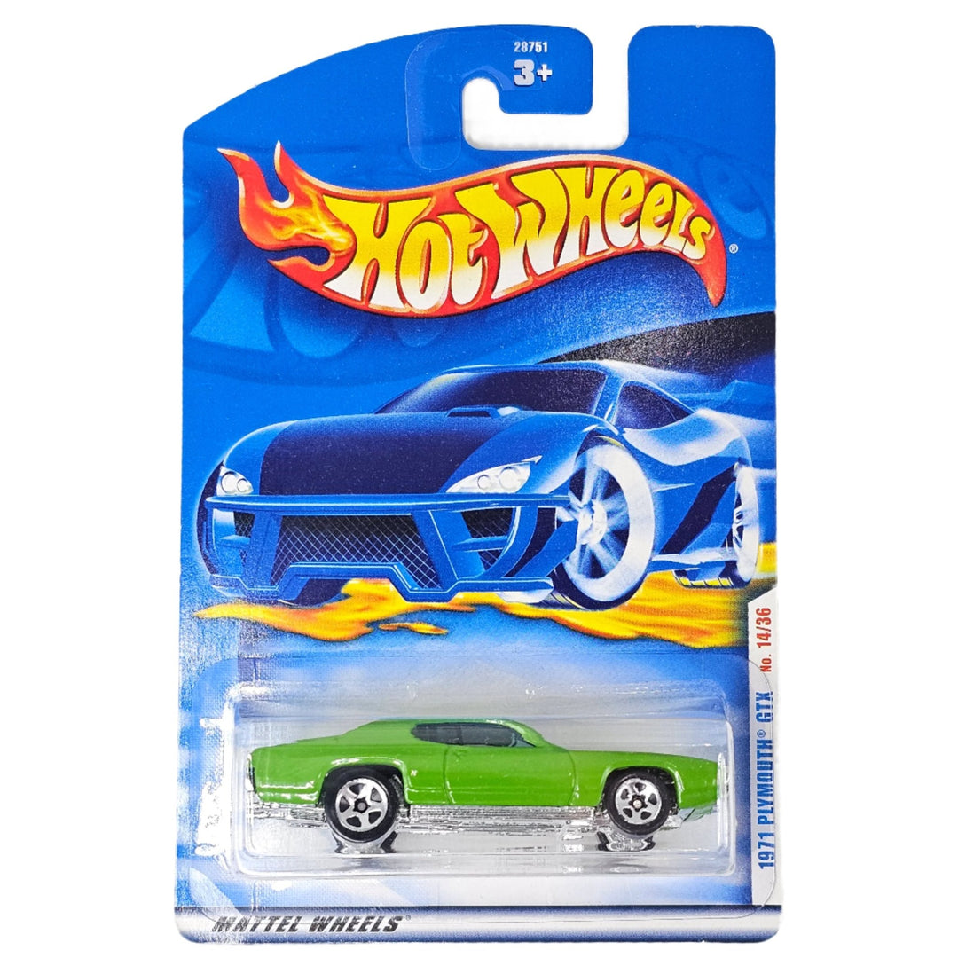 Hot Wheels - 1971 Plymouth GTX - 2001 - Top CollectiblesDiecastHot Wheels