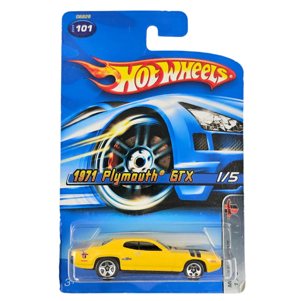 Hot Wheels - 1971 Plymouth GTX - 2005 - Top CollectiblesDiecastHot Wheels