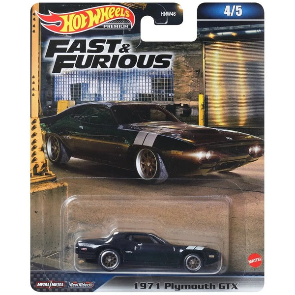 Hot Wheels - 1971 Plymouth GTX - 2023 Fast & Furious Series - Top CollectiblesDiecastHot Wheels