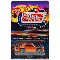 Hot Wheels - 1972 Nissan Skyline HT 2000GT - R - 2022 *36th Annual Collectors Convention Exclusive* - Top CollectiblesDiecastHot Wheels