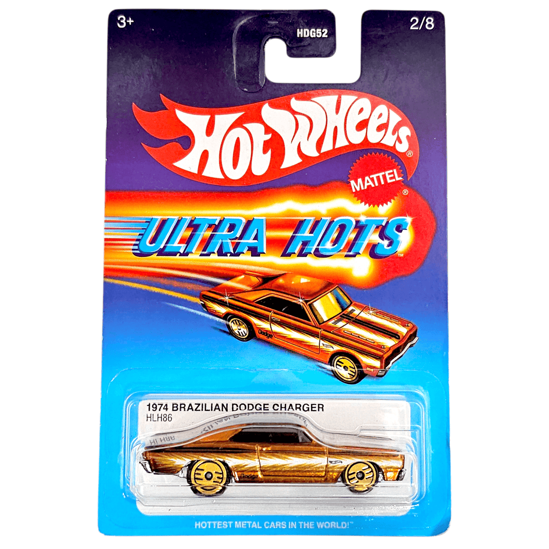 Hot Wheels - 1974 Brazilian Dodge Charger - 2023 Ultra Hots Series - Top CollectiblesDiecastHot Wheels