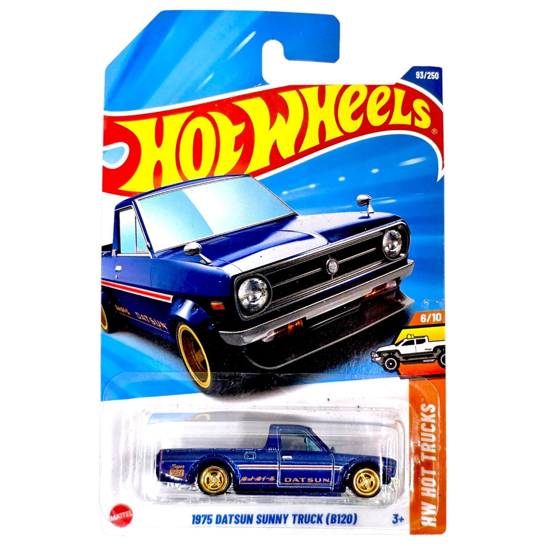 Hot Wheels - 1975 Datsun Sunny Truck (B120) - 2025 *Super Treasure Hunt* - Top CollectiblesDiecastHot Wheels
