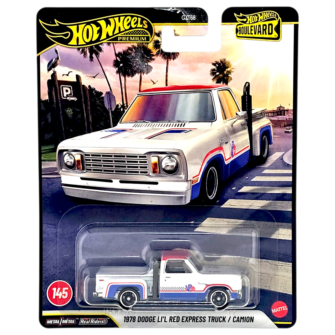 Hot Wheels - 1978 Dodge Li'l Red Express Truck - 2026 Boulevard Series - Top CollectiblesDiecastHot Wheels