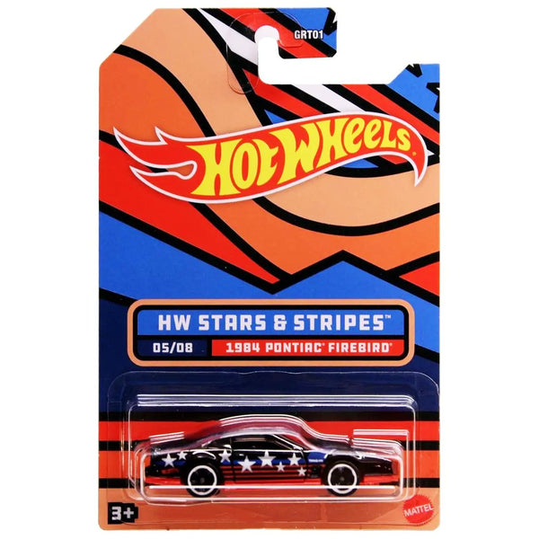 Hot Wheels - 1984 Pontiac Firebird - 2022 Stars & Stripes Series - Top CollectiblesDiecastHot Wheels