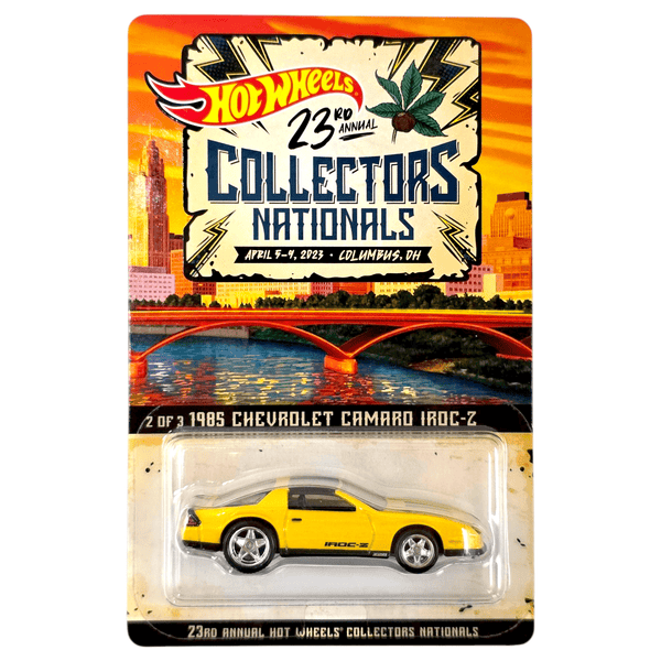 Hot Wheels - 1985 Chevrolet Camaro IROC - Z - 2023 *23rd Collectors Nationals Exclusive* - Top CollectiblesDiecastHot Wheels