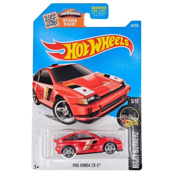 Hot Wheels - 1985 Honda CR - X - 2016 - Top CollectiblesDiecastHot Wheels