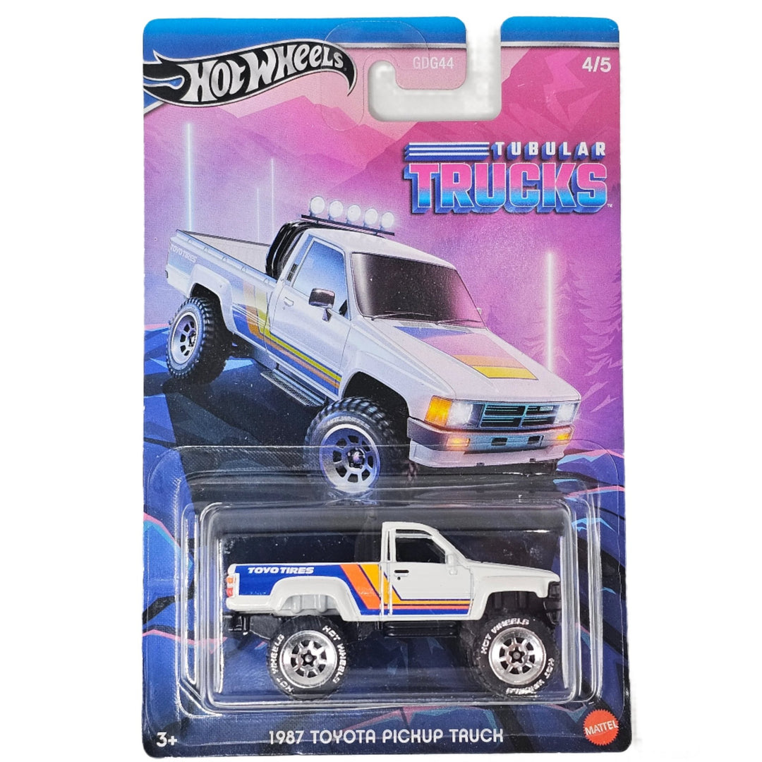 Hot Wheels - 1987 Toyota Pickup Truck - 2024 Tubular Trucks Series - Top CollectiblesDiecastHot Wheels