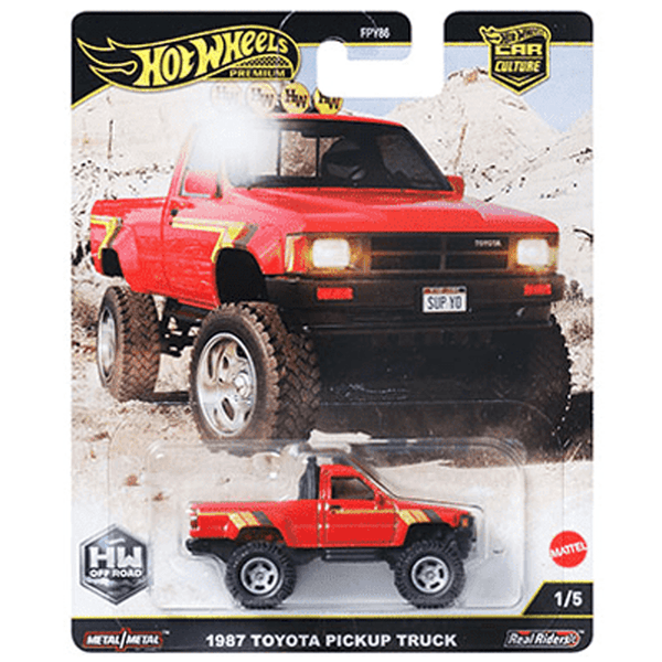 Hot Wheels - 1987 Toyota Pickup Truck - 2025 HW Off Road Series - Top CollectiblesDiecastHot Wheels