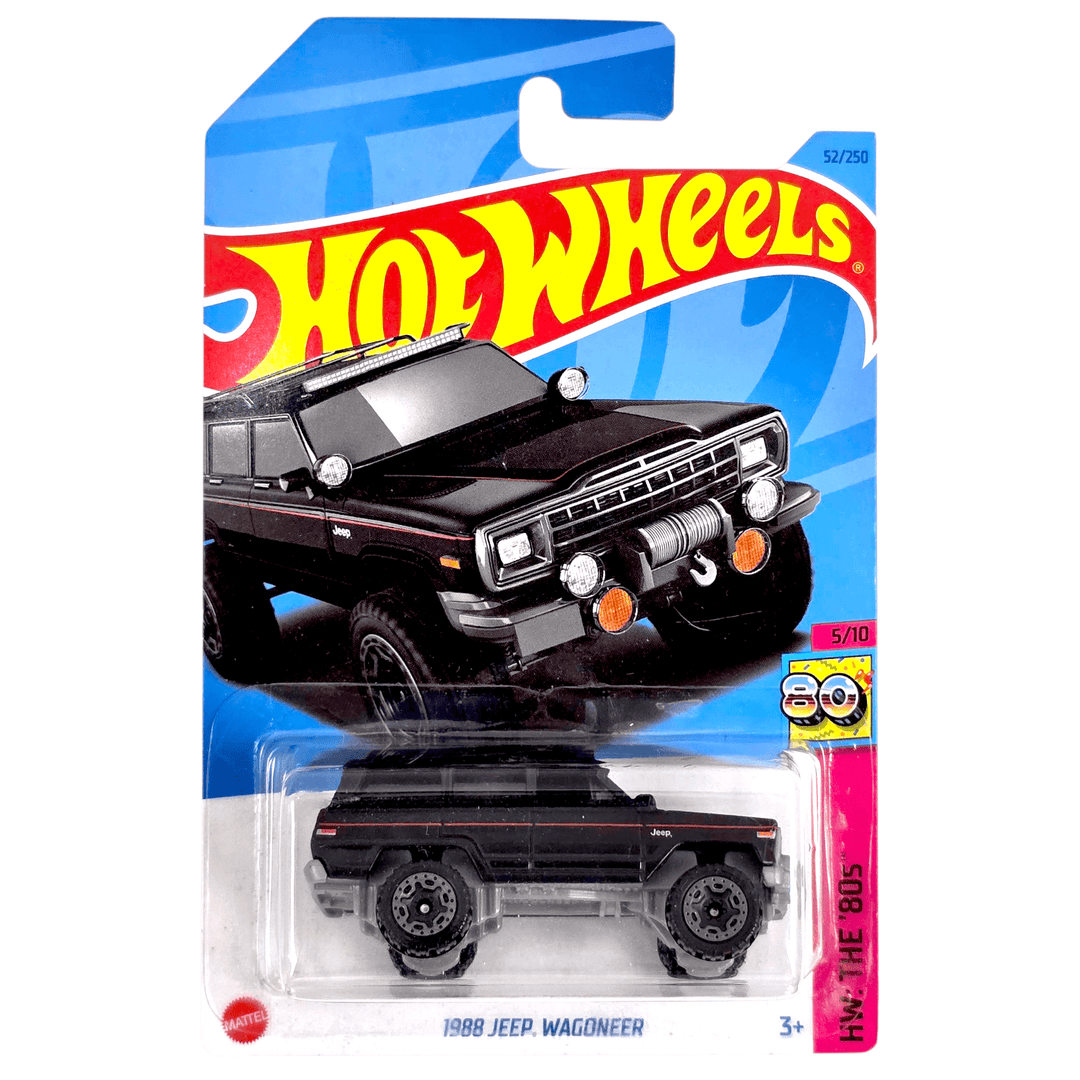 Hot Wheels - 1988 Jeep Wagoneer - 2023 - Top CollectiblesDiecastHot Wheels