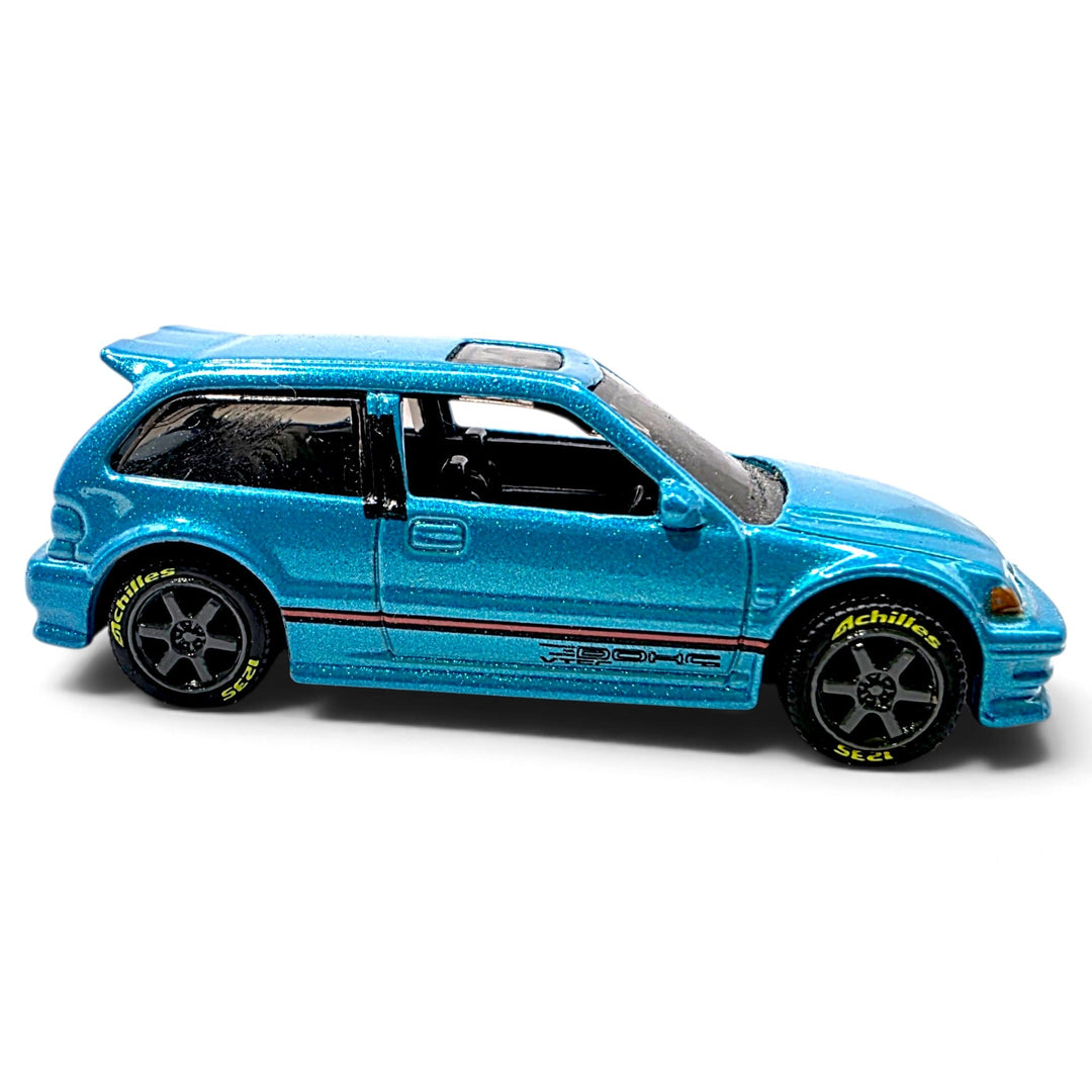 Hot Wheels - 1990 Honda Civic EF - 2014 *Real Riders Custom* - Top CollectiblesDiecastHot Wheels