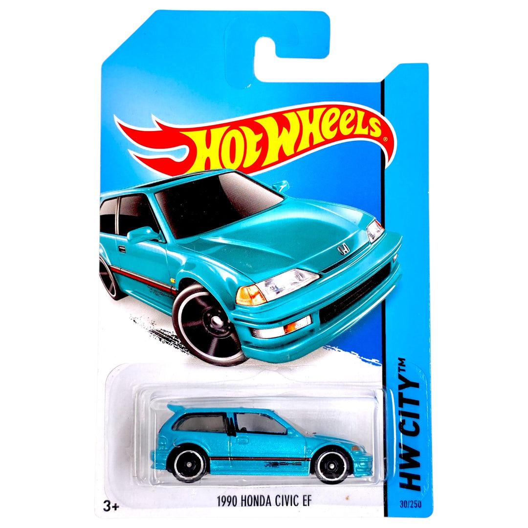 Hot Wheels - 1990 Honda Civic EF - 2014 - Top CollectiblesDiecastHot Wheels