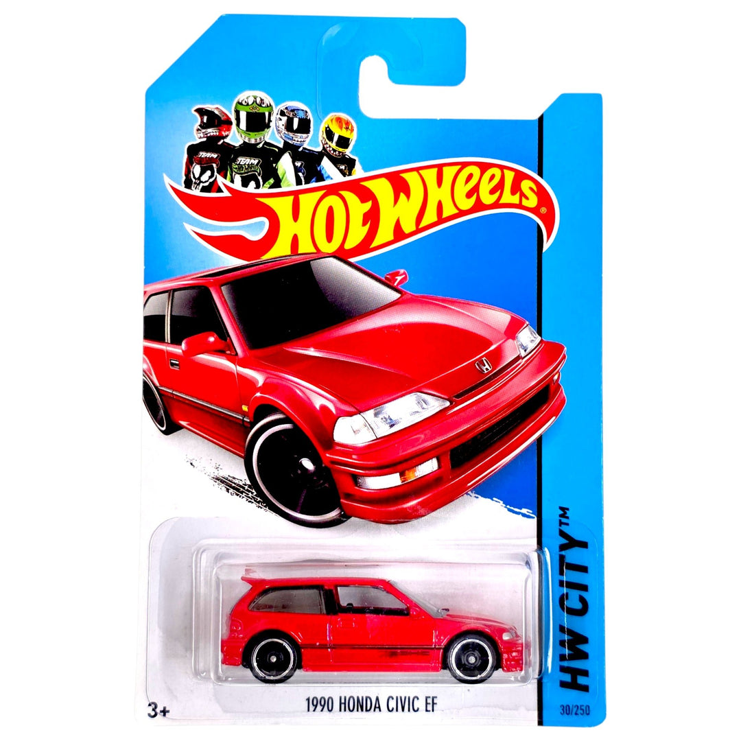 Hot Wheels - 1990 Honda Civic EF - 2014 - Top CollectiblesDiecastHot Wheels