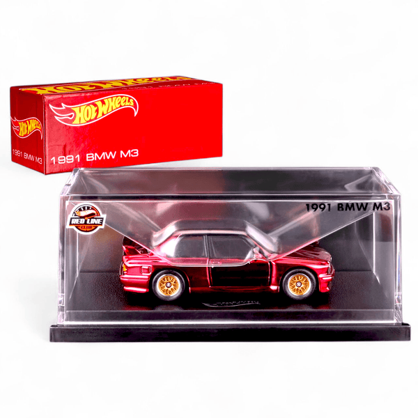 Hot Wheels - 1991 BMW M3 - 2023 *Red Line Club Exclusive* - Top CollectiblesDiecastHot Wheels
