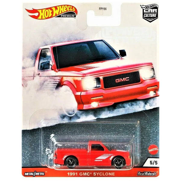 Hot Wheels - 1991 GMC Syclone - 2020 Power Trip Series - Top CollectiblesDiecastHot Wheels