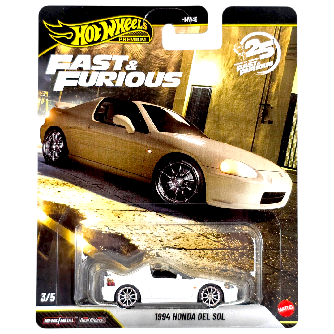 Hot Wheels - 1994 Honda Del Sol - 2026 Fast & Furious Series - Top CollectiblesDiecastHot Wheels