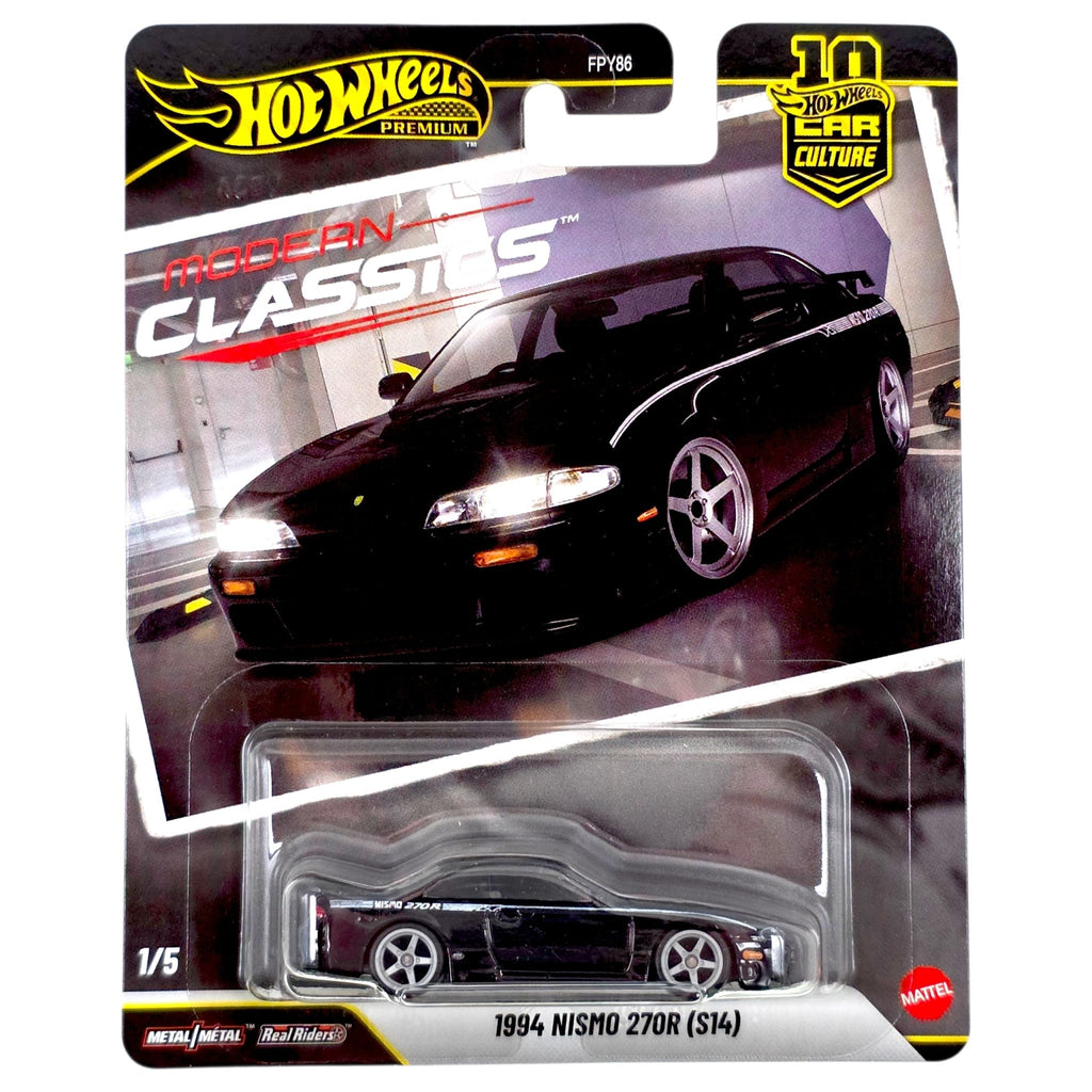 ホットウィール　1994ニスモ　270R S14　モダンクラシックス 10台 Hot Wheels - 1994 Nismo 270R (S14) - 2026 Modern Classics Series