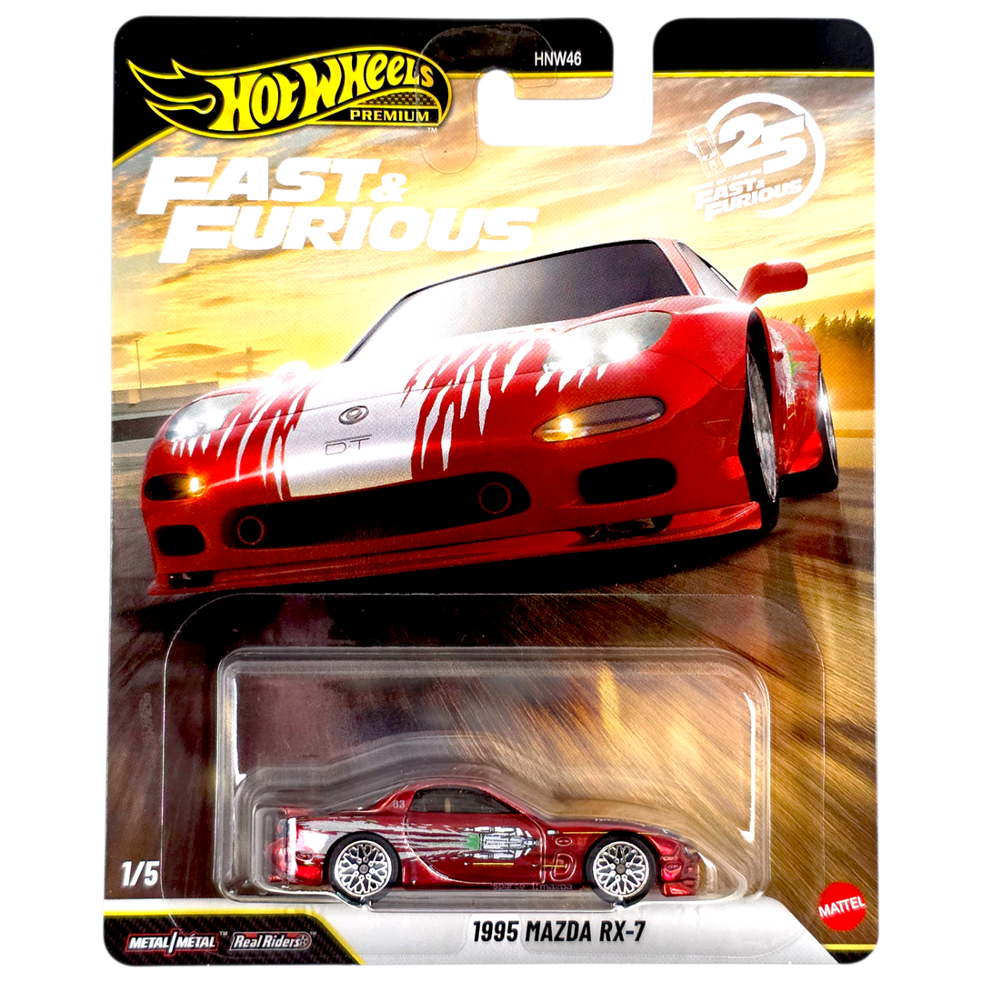 Hot Wheels - 1995 Mazda RX - 7 - 2026 Fast & Furious Series *Chase* - Top CollectiblesDiecastHot Wheels