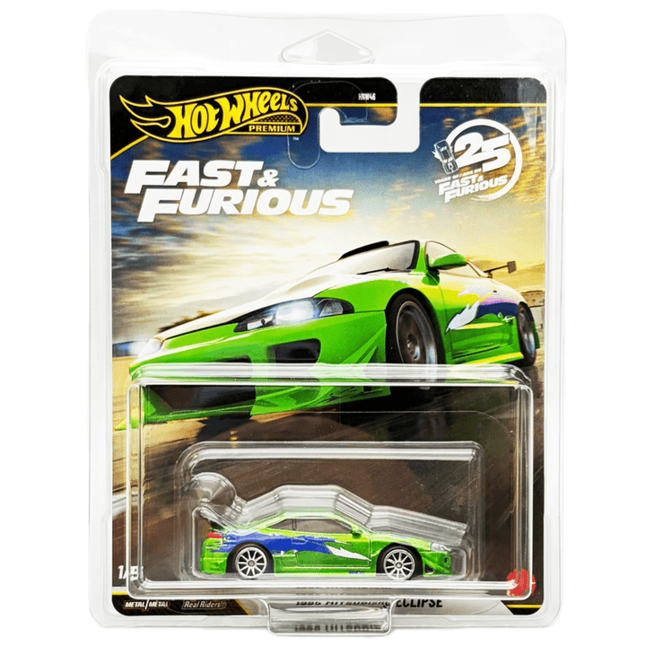 Hot Wheels - 1995 Mitsubishi Eclipse - 2026 Fast &amp; Furious 25th Anniversary Series *Spectraflame Chase* - Top CollectiblesDiecastHot Wheels