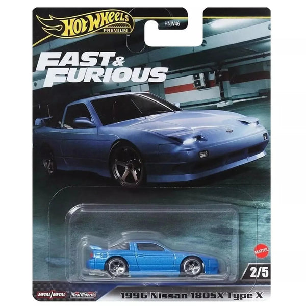 Hot Wheels - 1996 Nissan 180SX Type X - 2024 Fast & Furious Series - Top CollectiblesDiecastHot Wheels