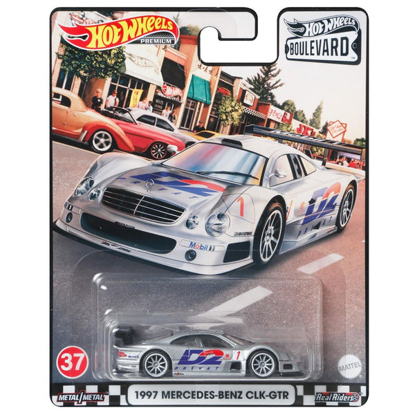 Hot Wheels - 1997 Mercedes - Benz CLK - GTR - 2021 Boulevard Series - Top CollectiblesDiecastHot Wheels