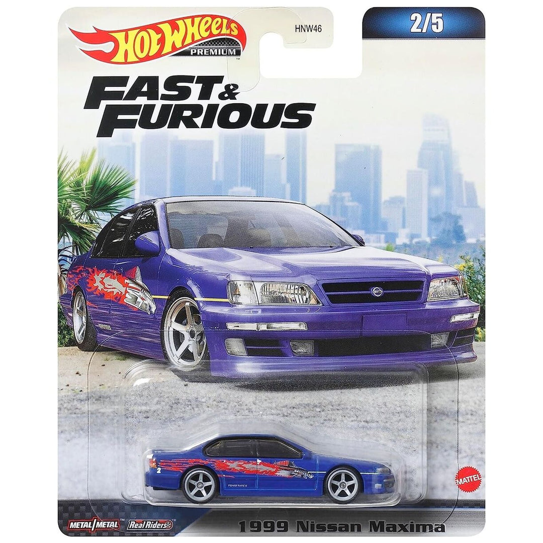 Hot Wheels - 1999 Nissan Maxima - 2023 Fast &amp; Furious Series - Top CollectiblesDiecastHot Wheels